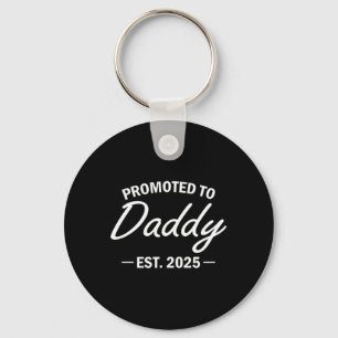 Promoted To Daddy Est 2025 Soon To Be New Dad Fath Key Ring