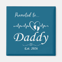 Promoted To Daddy Est 2026 Baby Announcement
