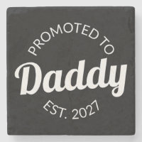 Promoted To Daddy Est 2027 New Dad Baby Shower I