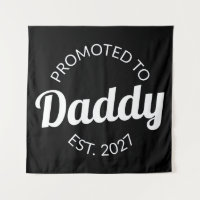 Promoted To Daddy Est 2027 New Dad Baby Shower I