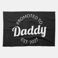 Promoted To Daddy Est 2027 New Dad Baby Shower I