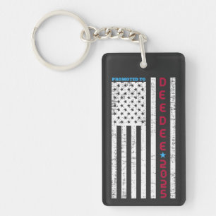 Promoted To Dee-Dee Daddy First Time Dad   Key Ring