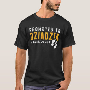 Promoted To Dziadzia Again 2020 Distressed T-Shirt