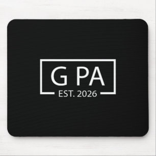 Promoted To G Pa Est 2026 Baby Announcement Cket Mouse Mat