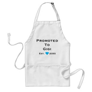 Promoted To Gigi Adult Apron