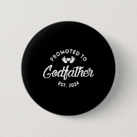Promoted To Godfather Est 2024 Funny New Uncle