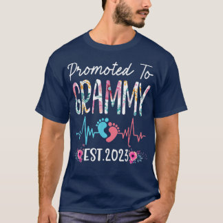 Promoted to Grammy 2023 Mothers Day Christmas Firs T-Shirt