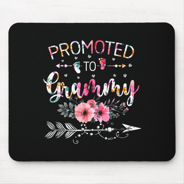 Promoted To Grammy Announcement Funny New Grammy M Mouse Mat (Front)