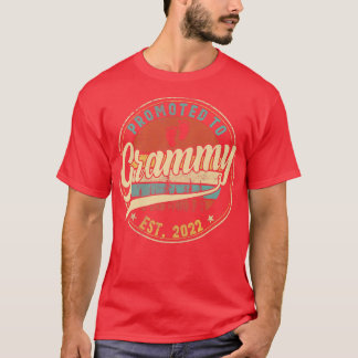 Promoted to Grammy Est 2022 Women Vintage First Ti T-Shirt