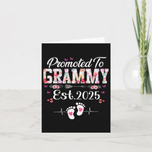 Promoted To Grammy Est 2025 Mothers Day New Grammy Card
