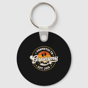 Promoted To Grammy Est. 2026 Grandmother Announcem Key Ring