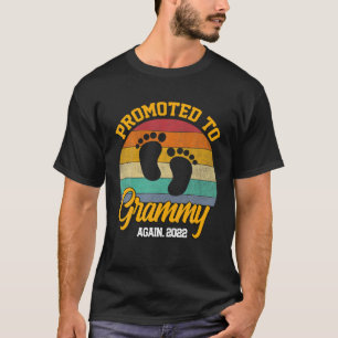 Promoted To Grammy Vintage Mother's Day Funny T-Shirt