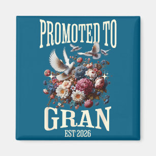 Promoted to gran est 2026 pregnancy reveal new bab magnet