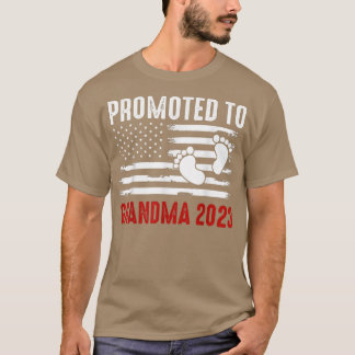 Promoted To Grandma 2023 Soon To Be Pregnancy USA T-Shirt