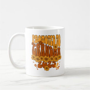 Promoted to Grandma 2025 Proud New Grandmother Coffee Mug