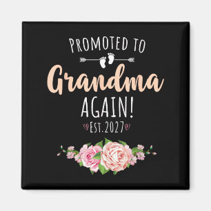 Promoted to grandma again 2027 magnet