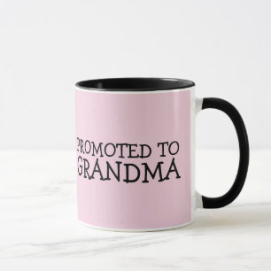 PROMOTED TO GRANDMA COFFEE MUGS