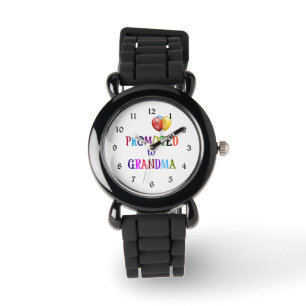 Promoted to Grandma, Colourful Design Watch