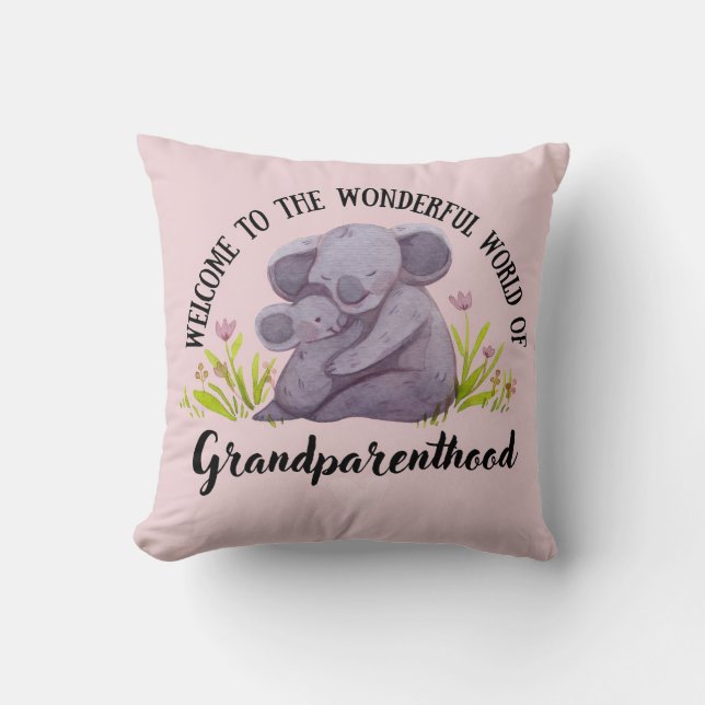 Promoted to grandma cushion (Front)