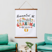 Promoted to Grandma est. 2024 GrandparentsOrnament