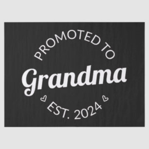 Promoted To Grandma Est. 2024 I Tissue Paper