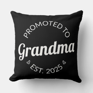 Promoted To Grandma Est. 2025 I Cushion