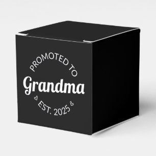 Promoted To Grandma Est. 2025 I Favour Box
