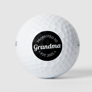 Promoted To Grandma Est. 2025 I Golf Balls