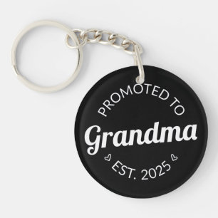 Promoted To Grandma Est. 2025 I Key Ring