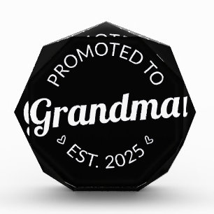 Promoted To Grandma Est. 2025 I Photo Block