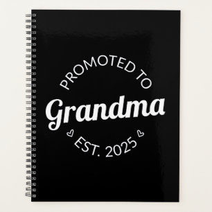 Promoted To Grandma Est. 2025 I Planner