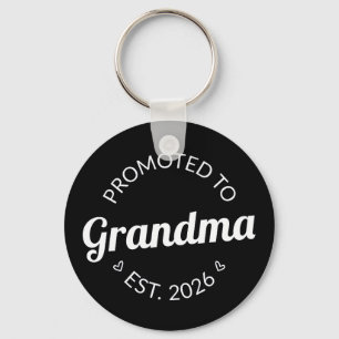 Promoted To Grandma Est. 2026 I Key Ring