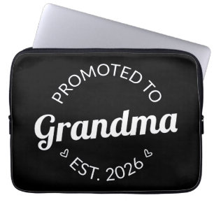 Promoted To Grandma Est. 2026 I Laptop Sleeve