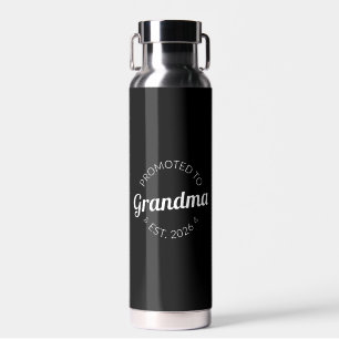 Promoted To Grandma Est. 2026 I Water Bottle