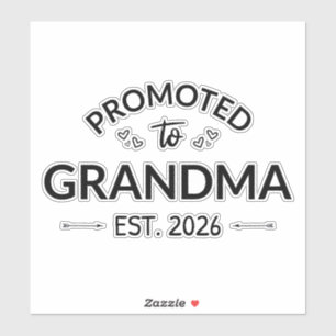 Promoted To Grandma Est. 2026 II