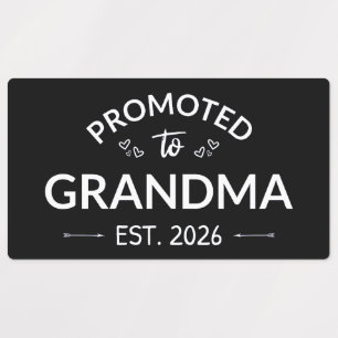 Promoted To Grandma Est. 2026 II