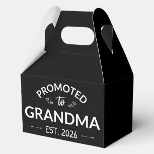 Promoted To Grandma Est. 2026 II Favour Box