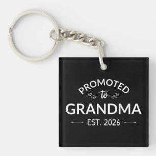 Promoted To Grandma Est. 2026 II Key Ring