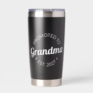 Promoted To Grandma Est 2027 New Nana I Insulated Tumbler