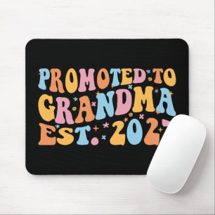 Promoted To Grandma Est 2027 New Nana Mouse Mat