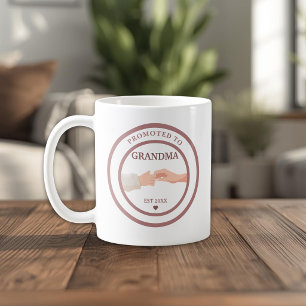 Promoted to Grandma Est. 20XX Coffee Mug