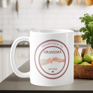 Promoted to Grandma Est. 20XX Coffee Mug