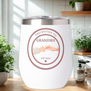 Promoted to Grandma Est. 20XX Tumbler