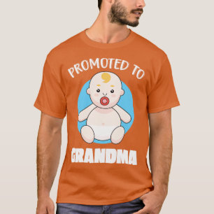 Promoted To Grandma Family Birth Grandchildren T-Shirt