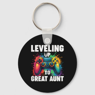 Promoted To Grandma Gender Reveal Leveling Up To G Key Ring