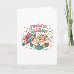 Promoted to Grandma Gift Card
