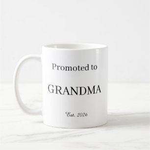 Promoted To Grandma Mug – New Dad Gift Coffee Cup