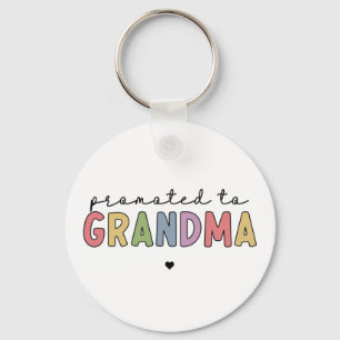 Promoted to Grandma New Grandma to be gifts Key Ring