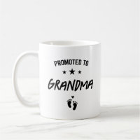 Promoted to Grandma Pregnancy Announcement Mug