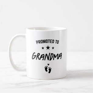Promoted to Grandma Pregnancy Announcement Mug